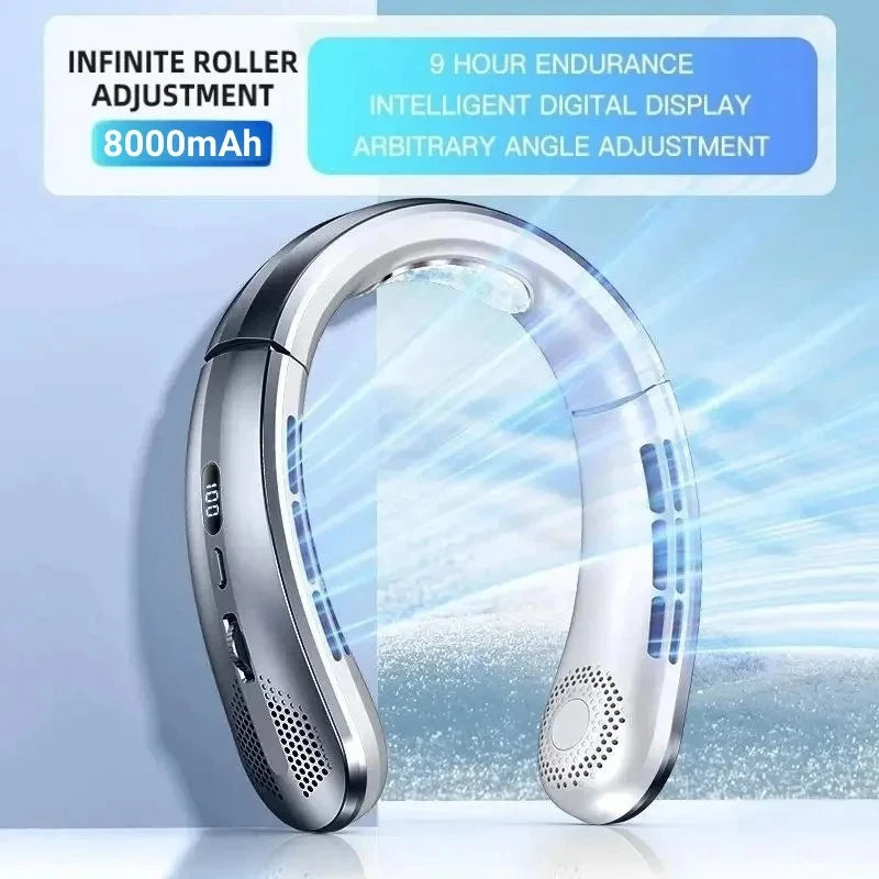 Rechargeable Bladeless Neck Fan
