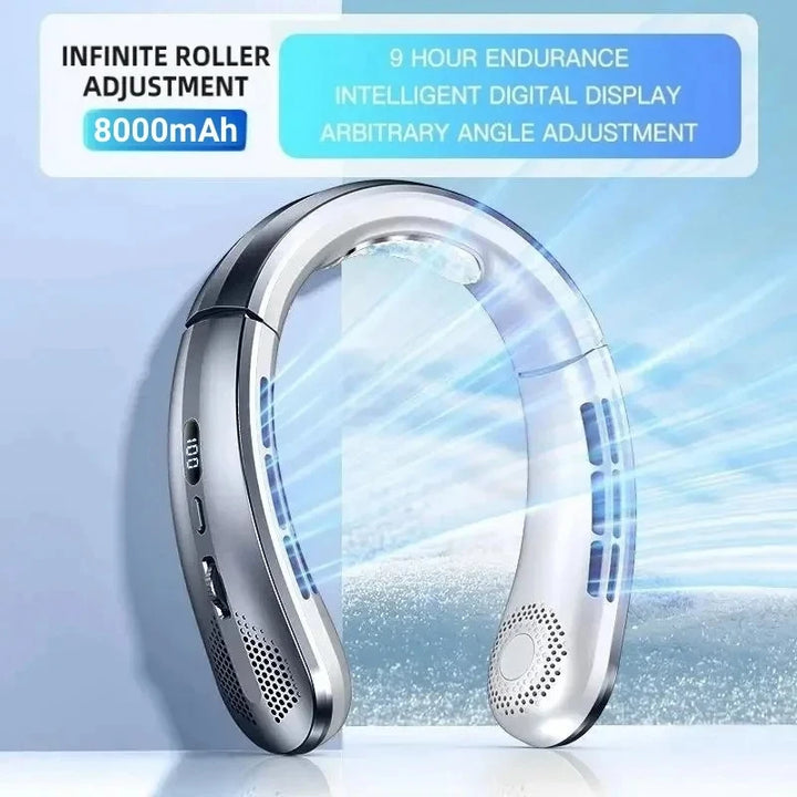 Rechargeable Bladeless Neck Fan
