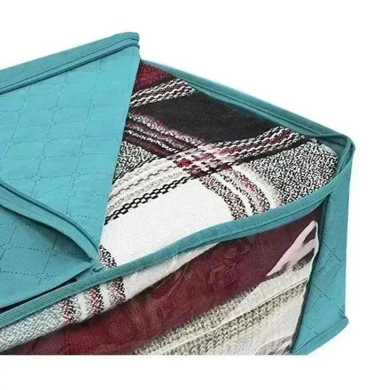 Foldable Fabric Blanket Storage Box