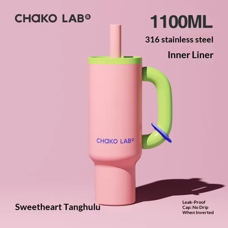 Aesthetic Insulated Coffee Tumbler
