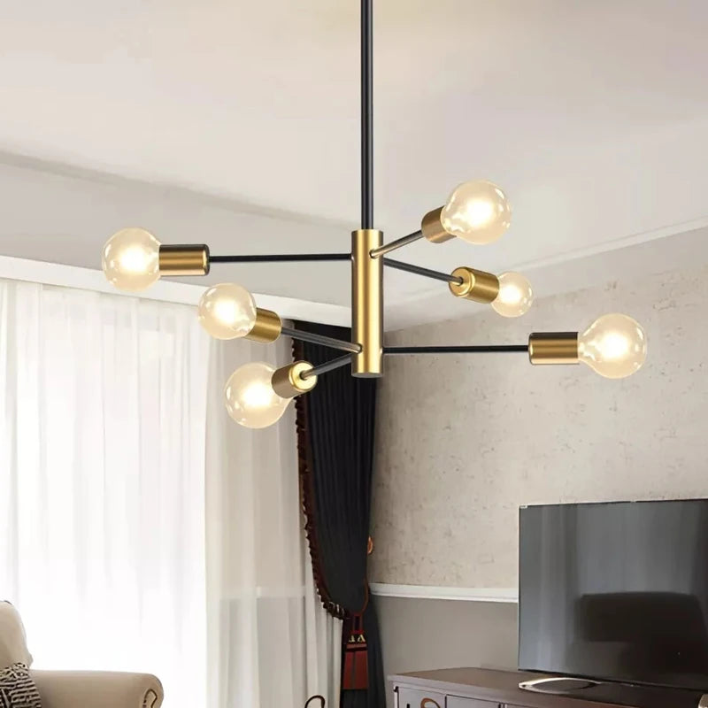Modern Nordic Sputnik Ceiling Chandelier