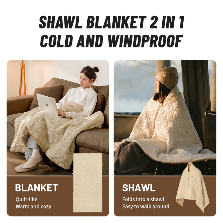 USB Heated Camping Sleeping Blanket