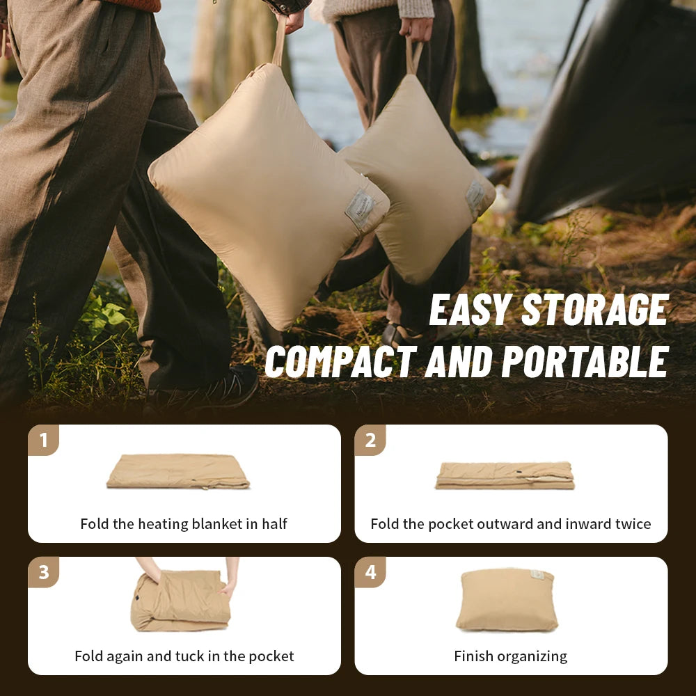 USB Heated Camping Sleeping Blanket