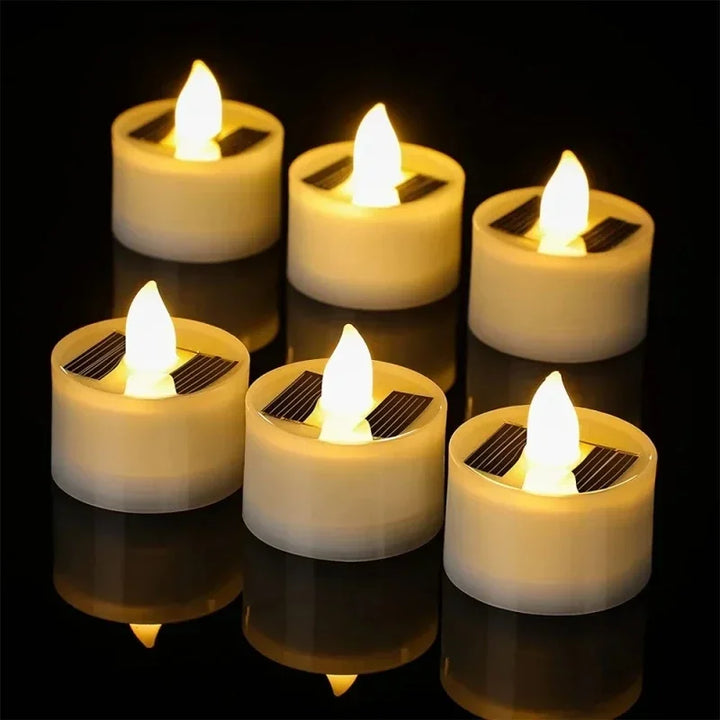 Solar Waterproof Flameless Candle Lights