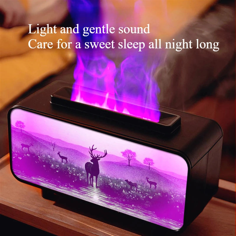 Fireplace Flame Essential Oil Diffuser