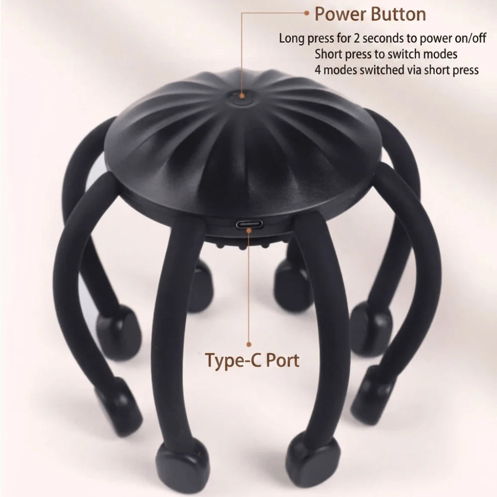 Electric Vibrating Scalp Massager