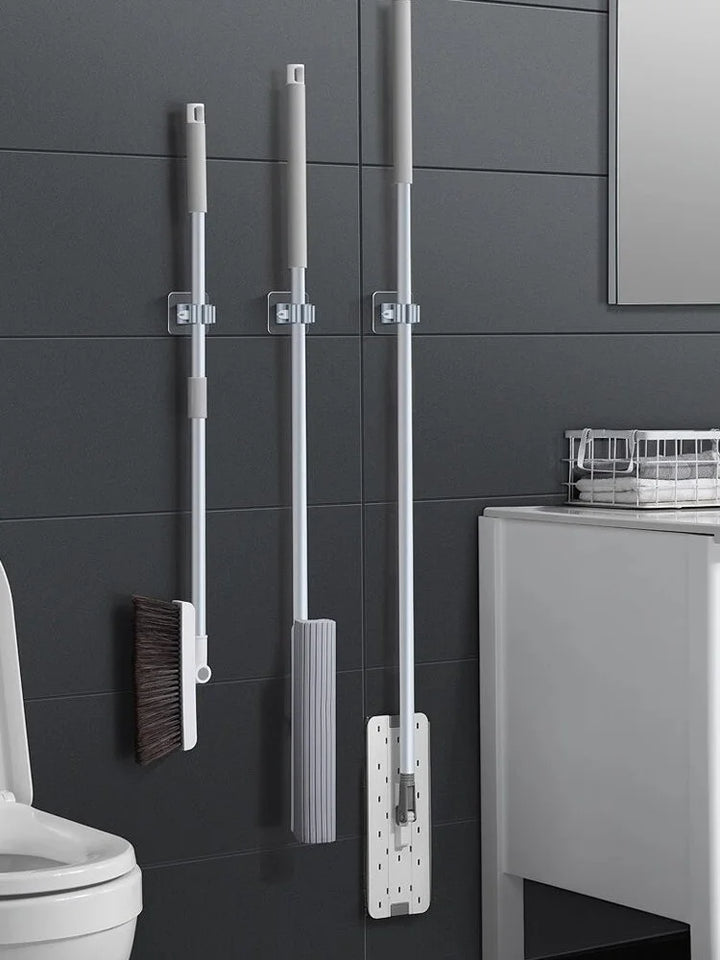 Adhesive Wall Mounted Mop Holder