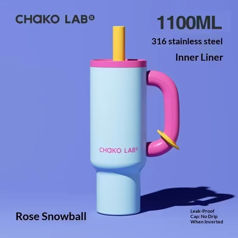 Aesthetic Insulated Coffee Tumbler