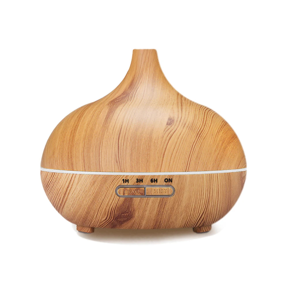 Wood Grain Aroma Humidifier Purifier