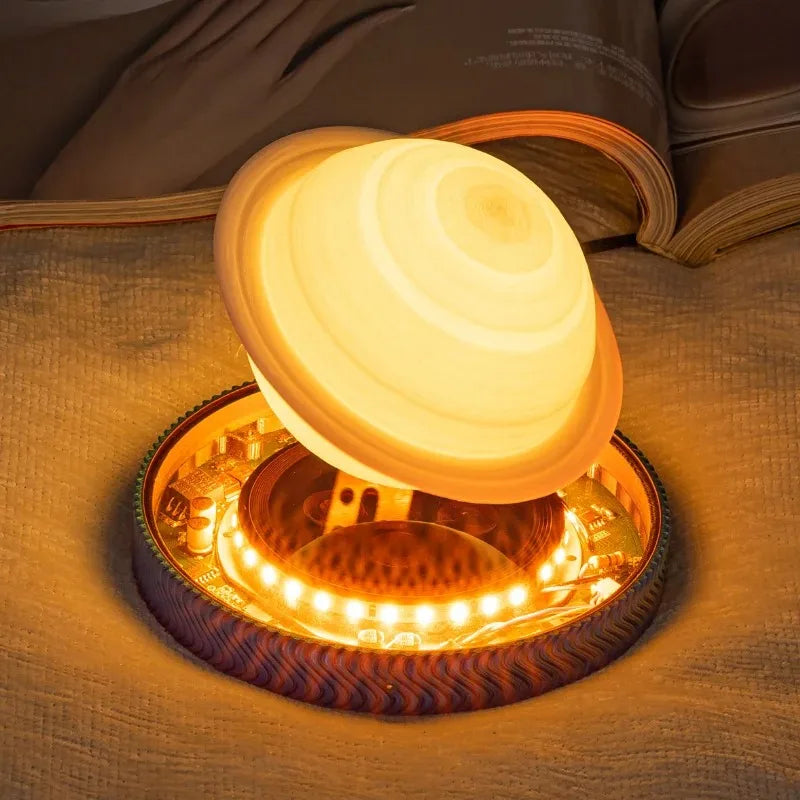 Magnetic Levitating Saturn Moon Lamp