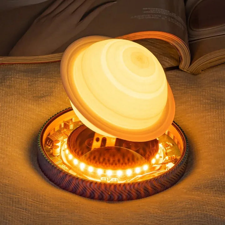 Magnetic Levitating Saturn Moon Lamp