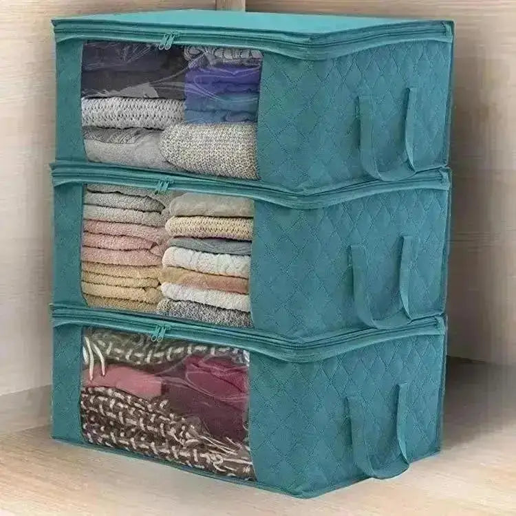 Foldable Fabric Blanket Storage Box