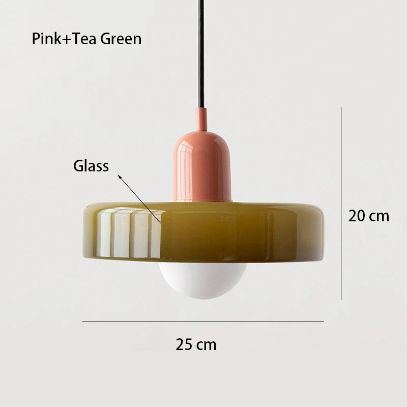 Nordic Retro Glass Chandelier Lighting