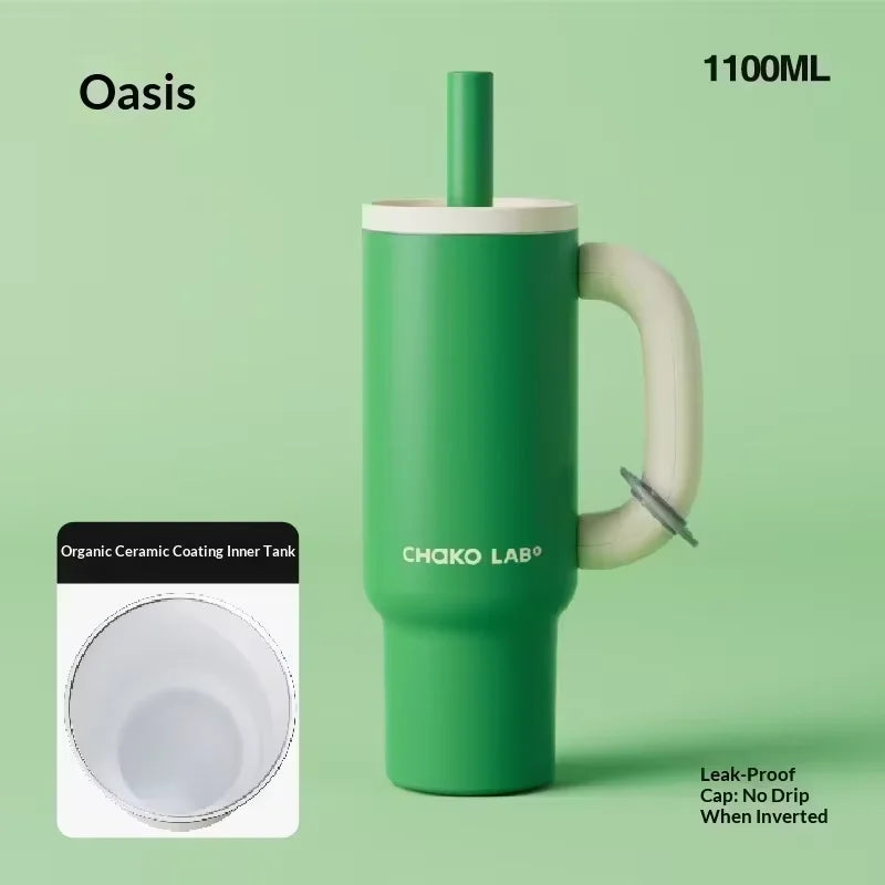 Aesthetic Insulated Coffee Tumbler