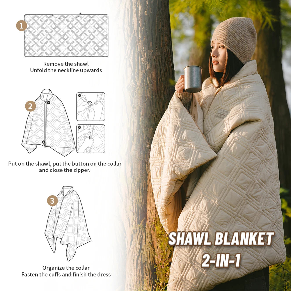 USB Heated Camping Sleeping Blanket