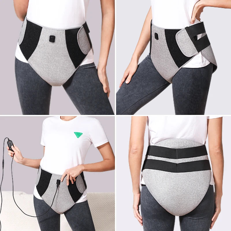 Red Light Heated Abdominal Massage Shorts