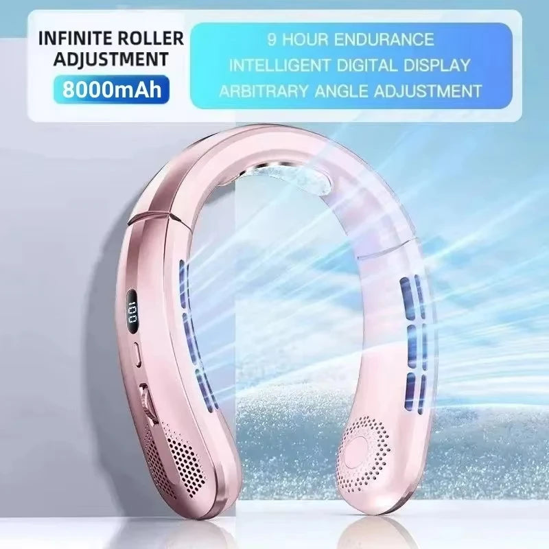 Rechargeable Bladeless Neck Fan