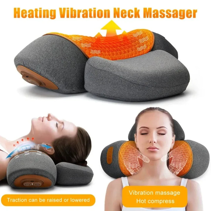 Heated Neck Shoulder Massage Pillow
