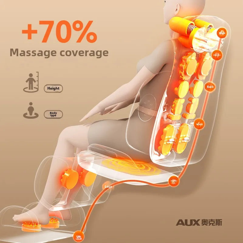 Full Body Shiatsu Massage Mattress