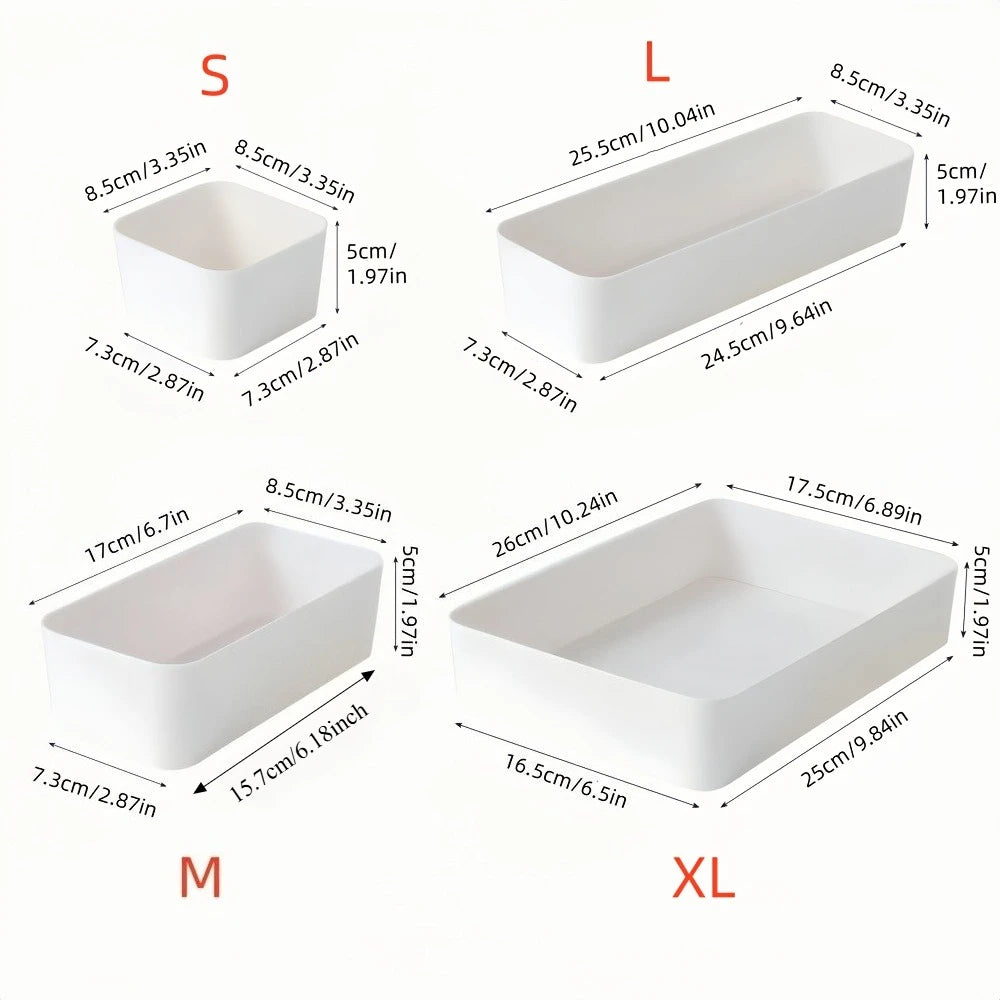 7-Piece Drawer Organizer Storage Set