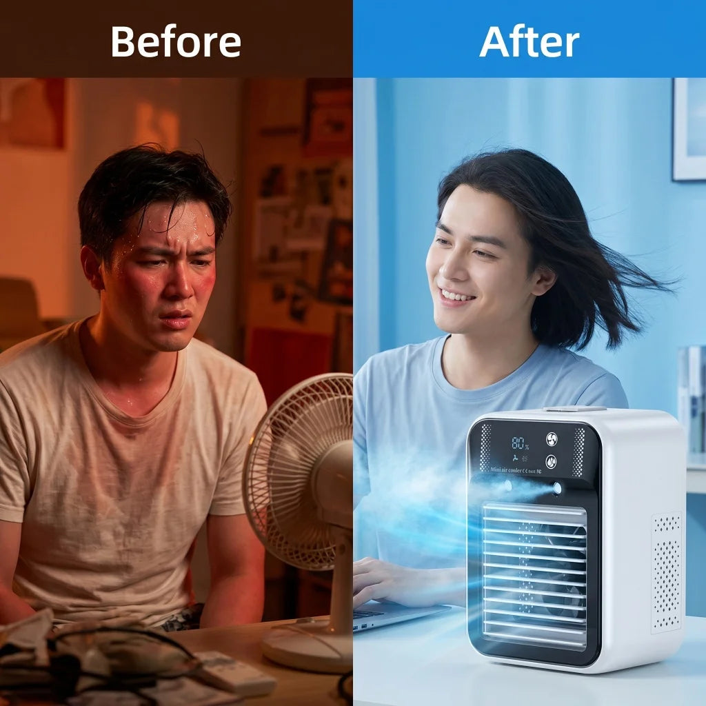 Portable USB Mist Air Cooler