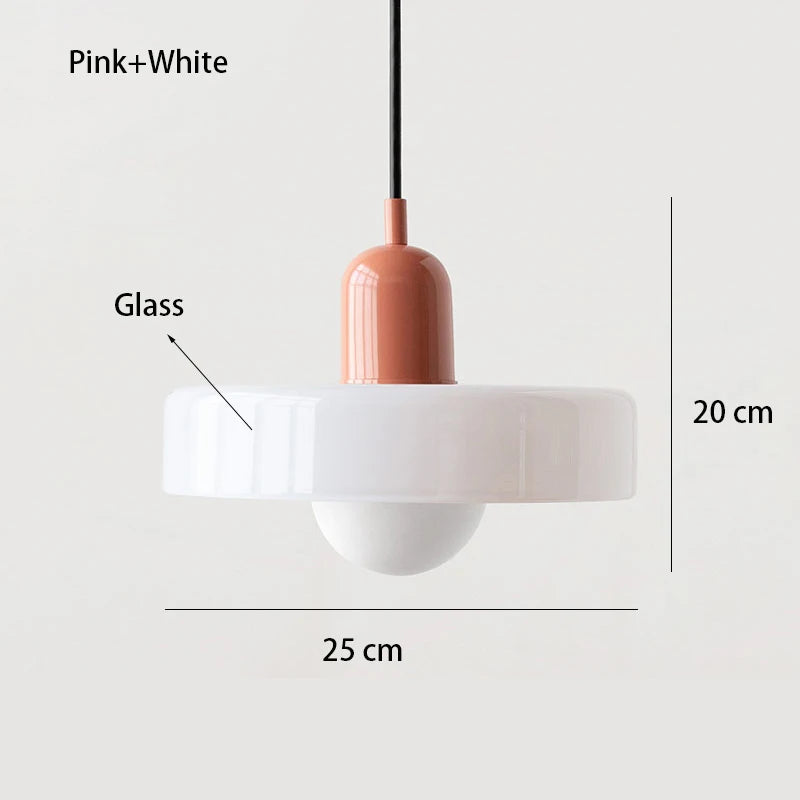Nordic Retro Glass Chandelier Lighting