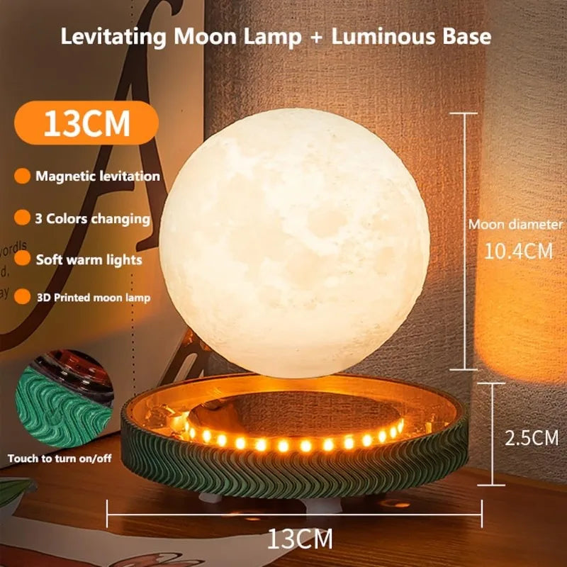 Magnetic Levitating Saturn Moon Lamp