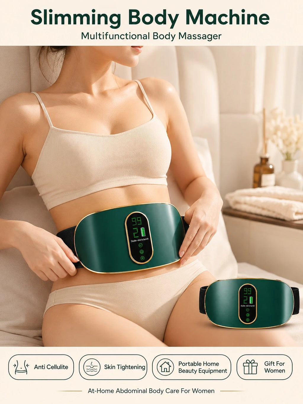 slimming belt massager electric vibrating mens abdominal flat stomach belly fat burning slimming belt for women for the stomach