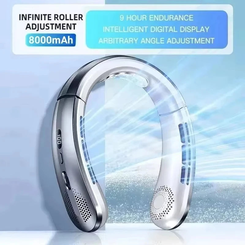 Rechargeable Bladeless Neck Fan