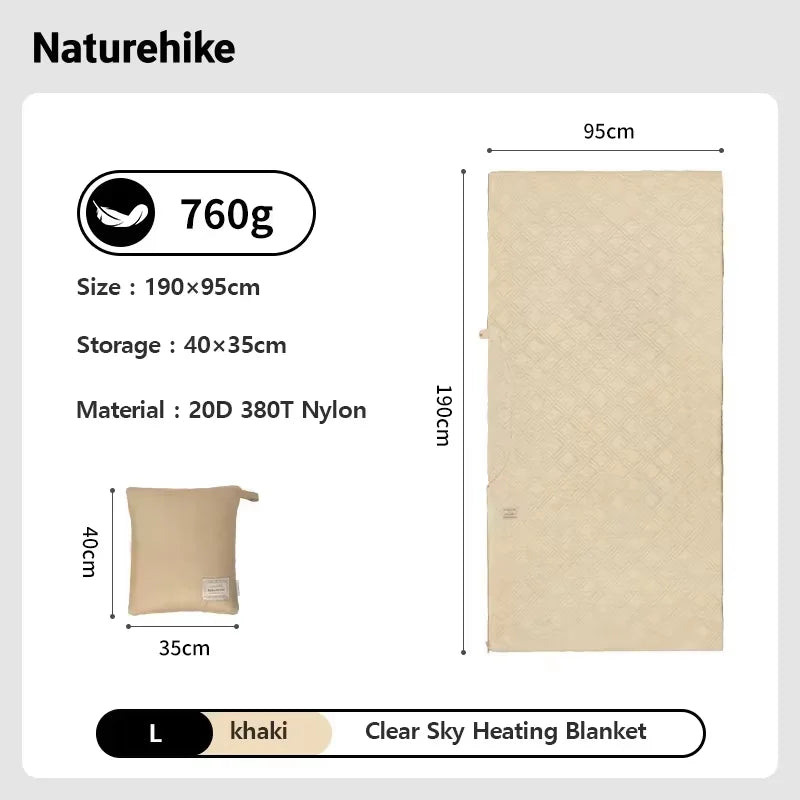 USB Heated Camping Sleeping Blanket