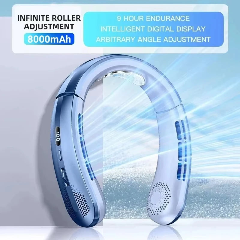 Rechargeable Bladeless Neck Fan
