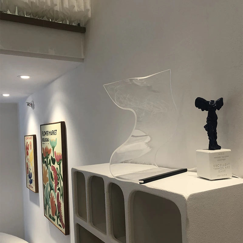 Dimmable Acrylic LED Table Lamp