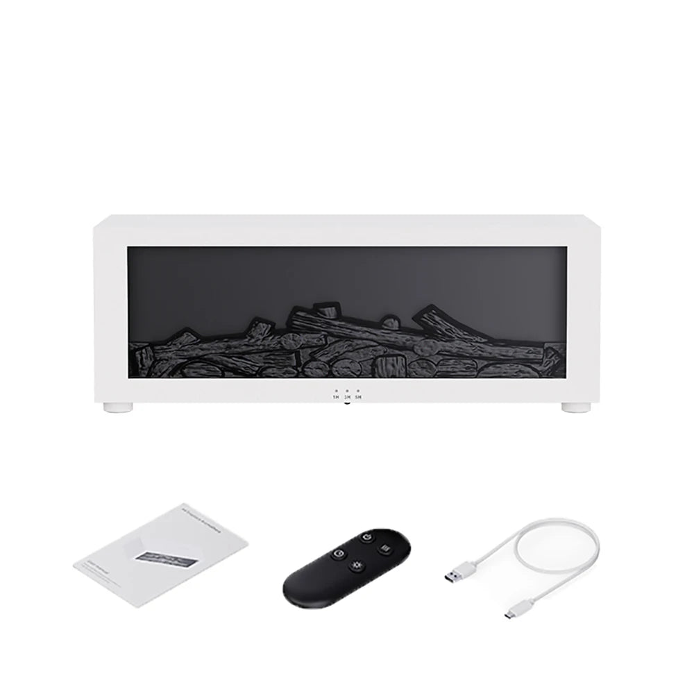 Remote Control Flame Aroma Humidifier