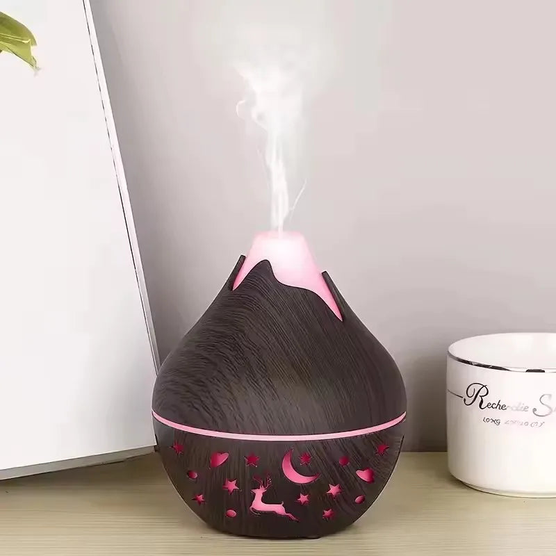 Volcano Flame Desktop Mist Humidifier