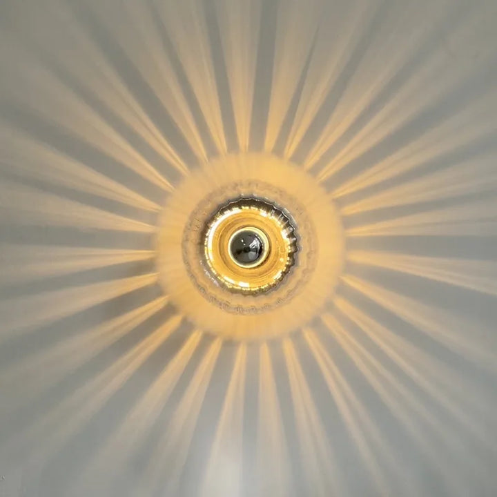 Bauhaus LED Glass Wall Lamp