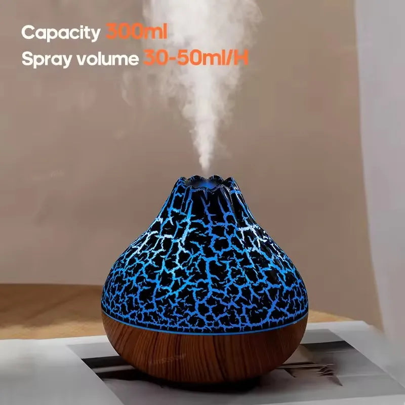 Volcano Flame Desktop Mist Humidifier