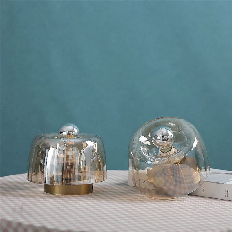 Bauhaus LED Glass Wall Lamp