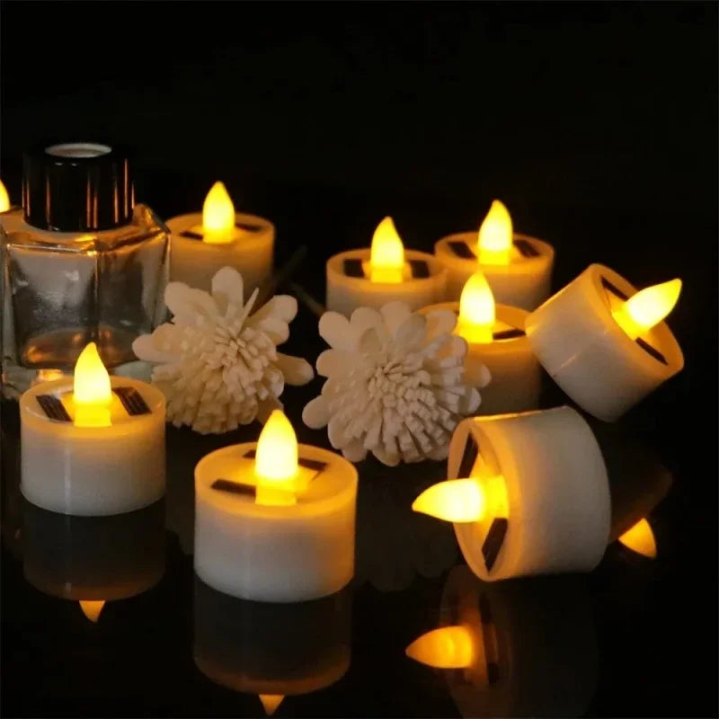 Solar Waterproof Flameless Candle Lights