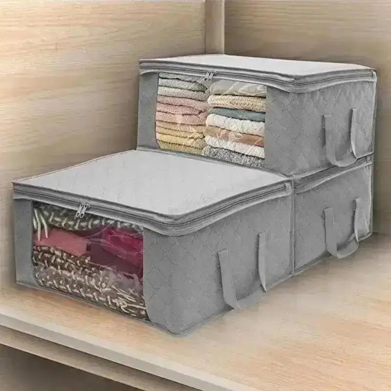Foldable Fabric Blanket Storage Box