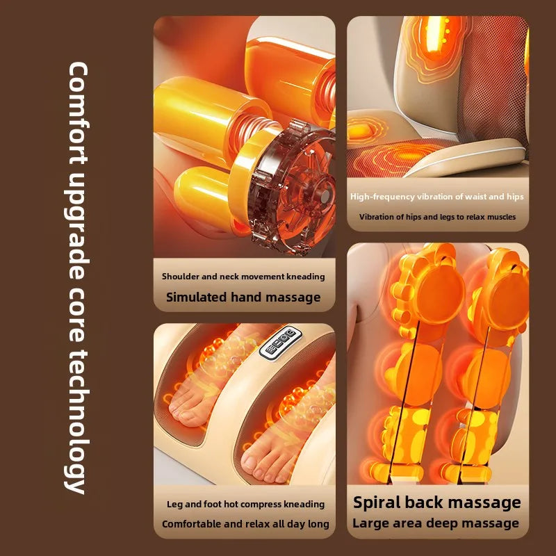 Full Body Shiatsu Massage Mattress