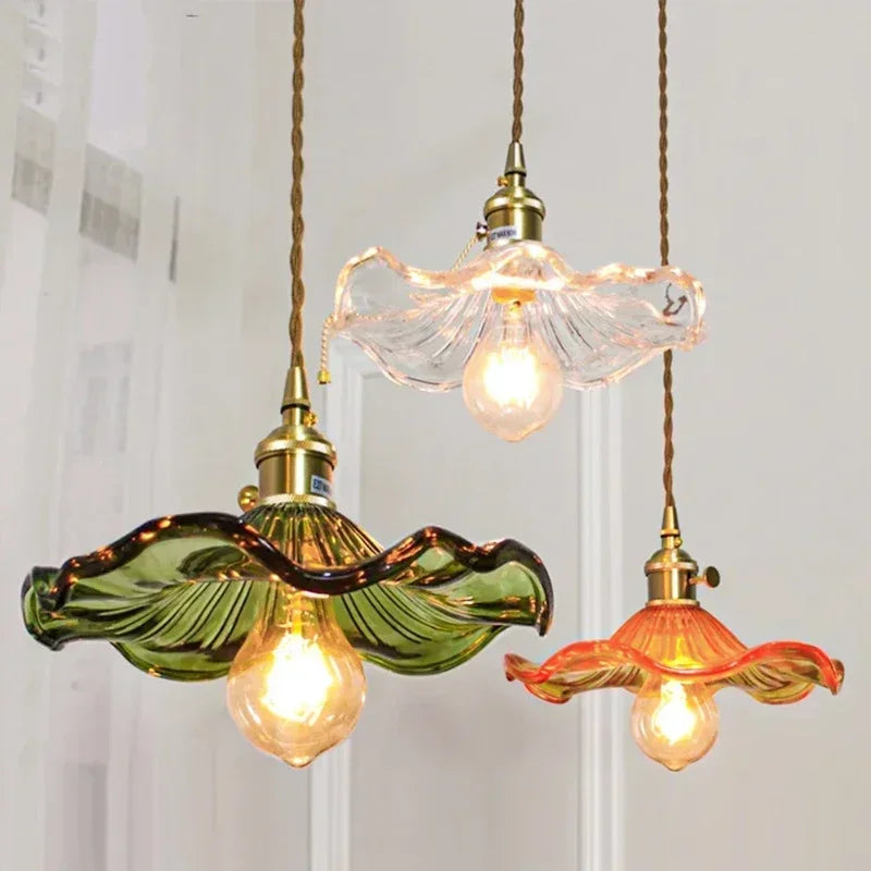 Colorful Nordic Glass Pendant Light