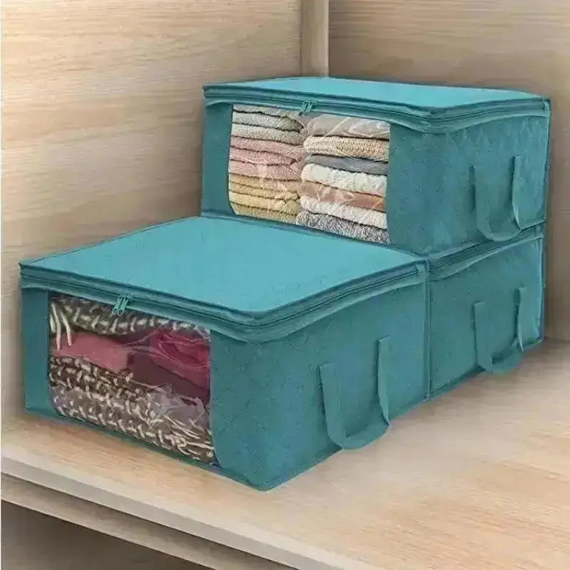 Foldable Fabric Blanket Storage Box