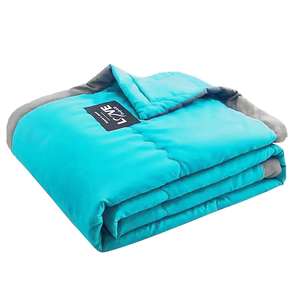 New Double Sided Cooling Blanket Skin-Friendly Cold Effect Conditioning Quilt Spring Summer Solid Color Cooler Quilt