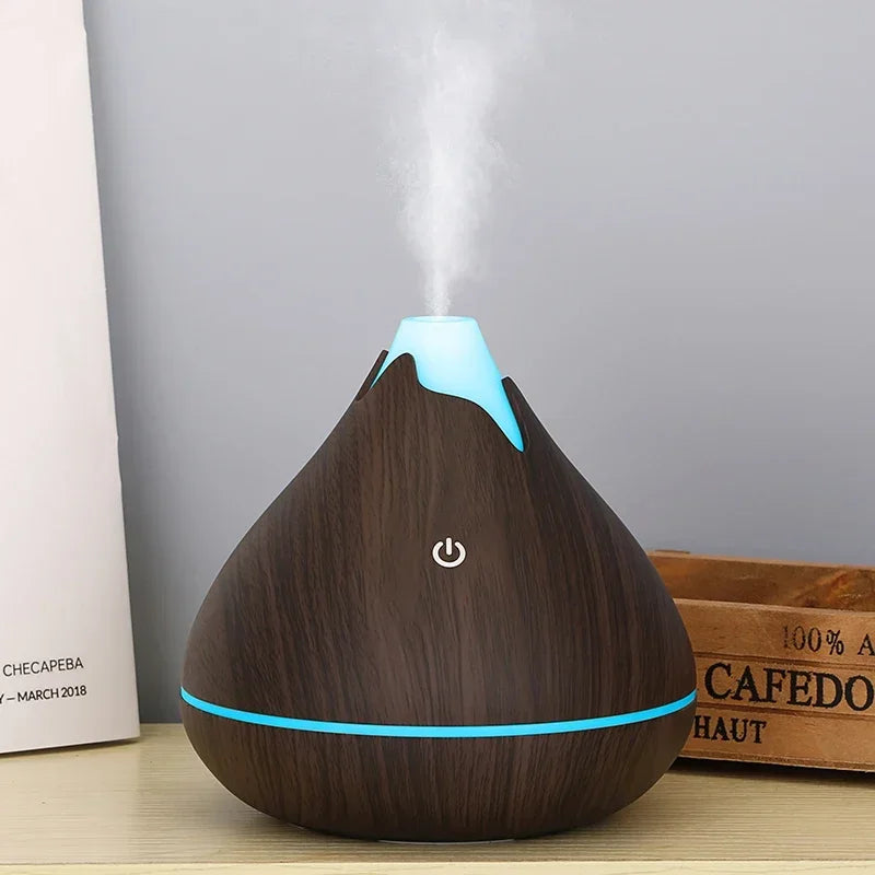 Wood Grain Ultrasonic Aroma Diffuser
