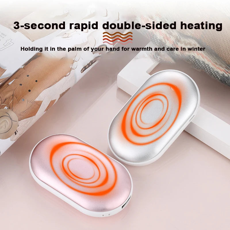 Double-Sided Fast Heating Hand Warmer