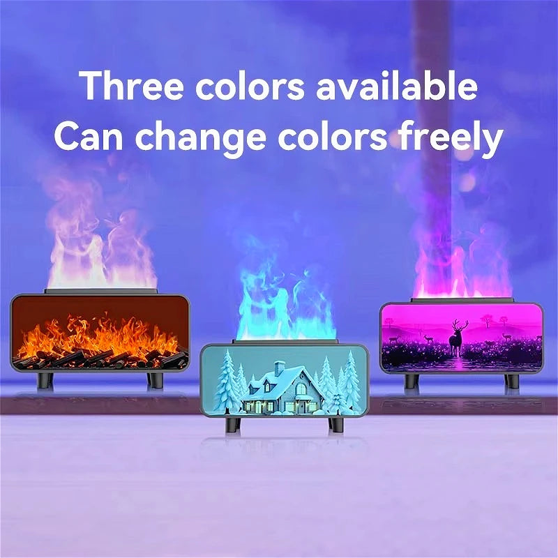 Fireplace Flame Essential Oil Diffuser