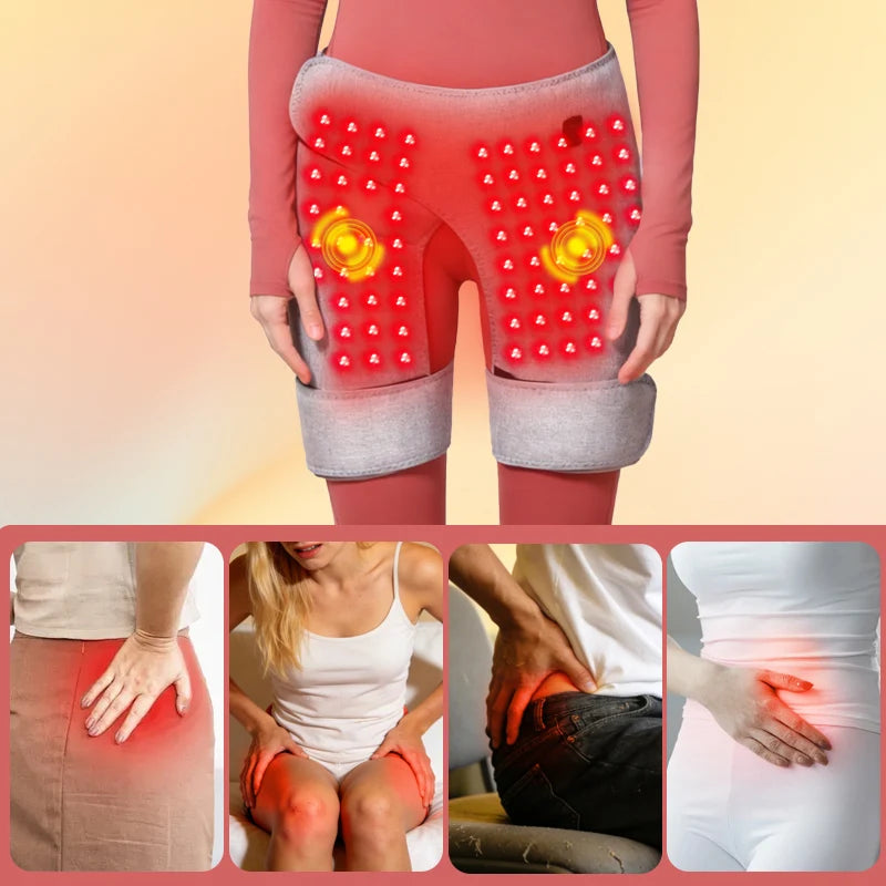 Red Light Heated Abdominal Massage Shorts