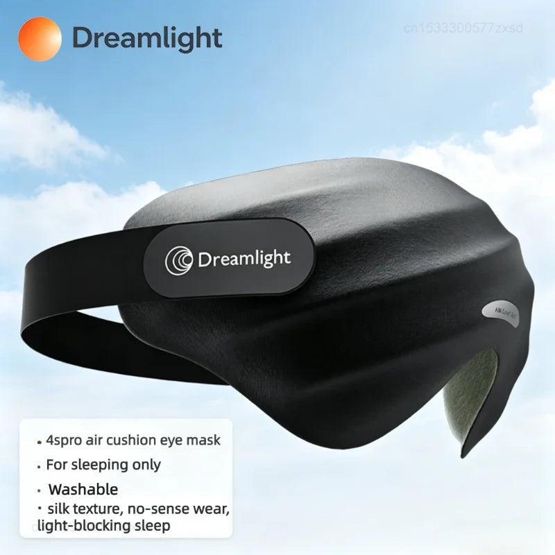 1. 3D Full Blackout Memory Foam Sleep Mask