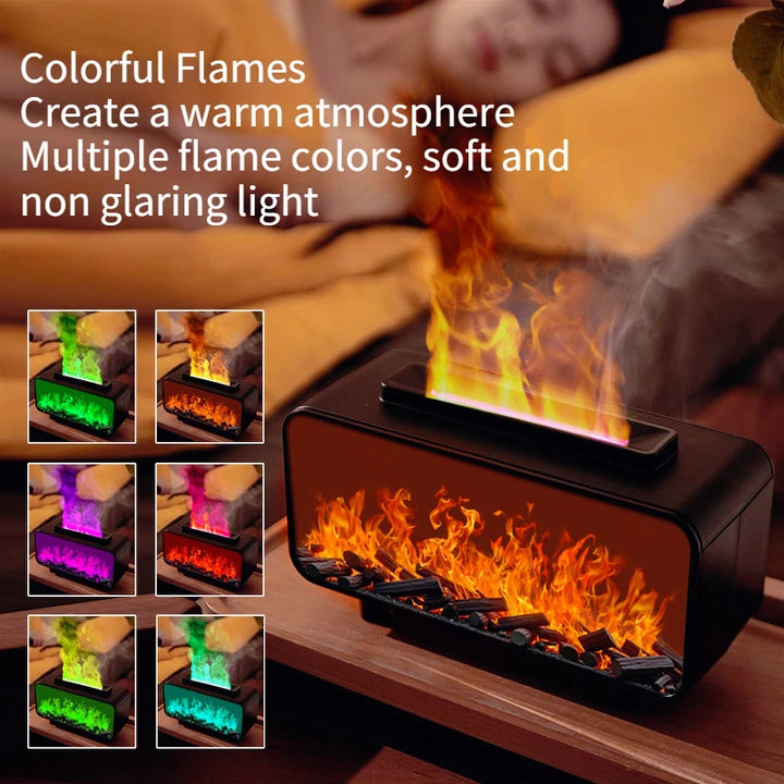 Fireplace Flame Essential Oil Diffuser