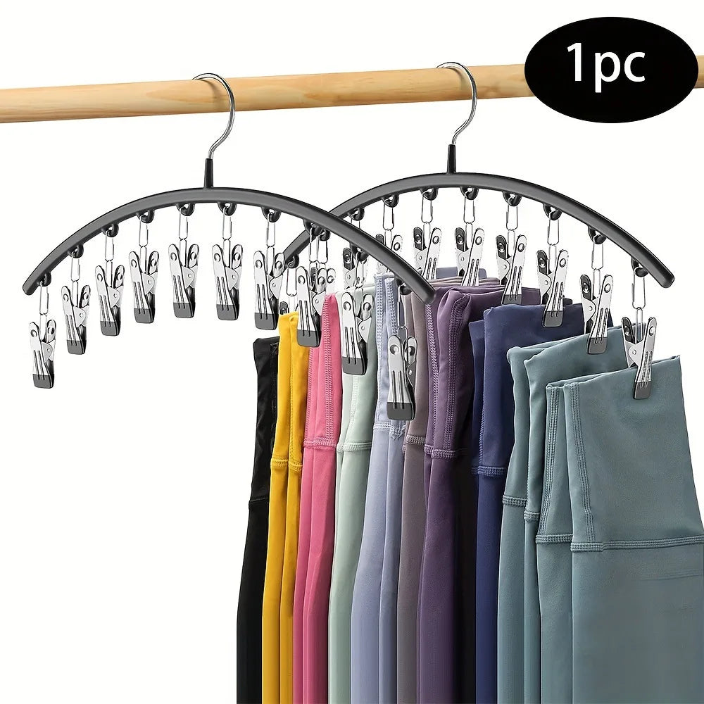 Multi Clip Closet Storage Hanger